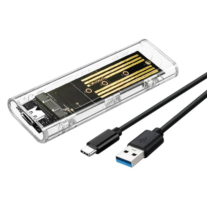 Stylish-M.2 SSD Shell- USB 3.2 TypeC   ޴ ϵ ̺ Ŭ T3EB